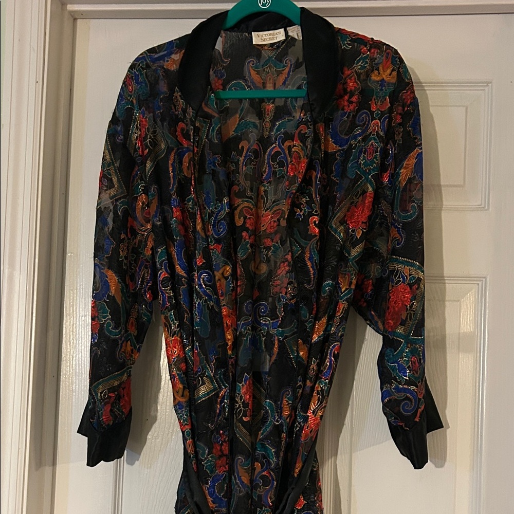Victoria's Secret Multicolor Paisley Robe